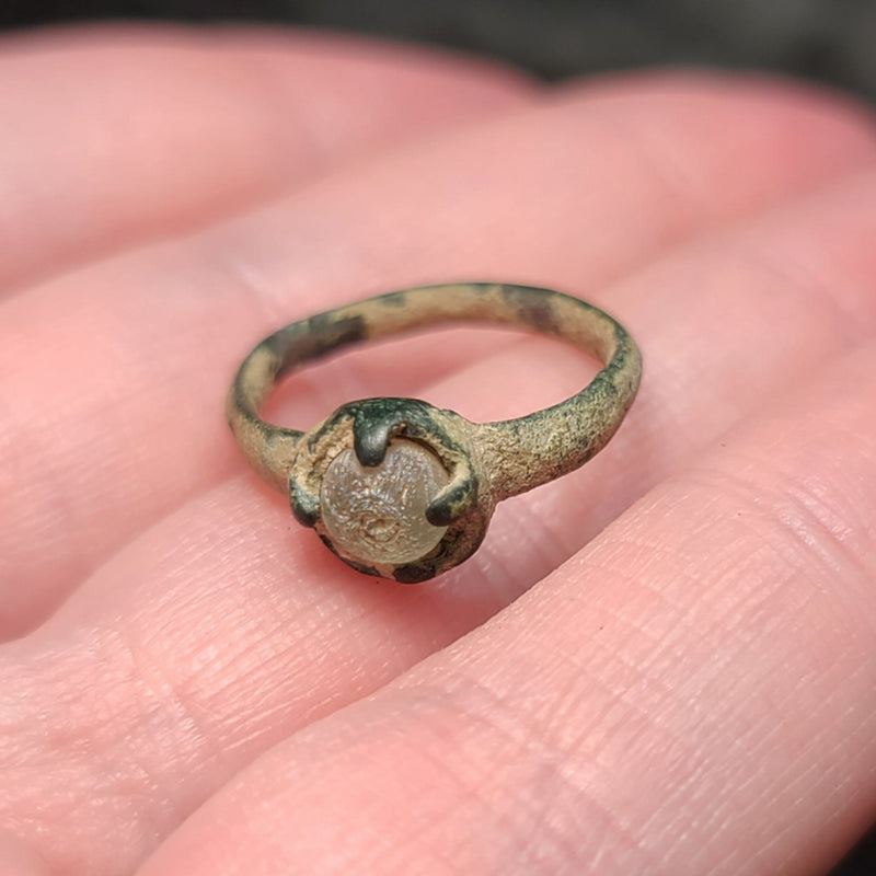 Byzantine Cabochon Ring D (Size 4)