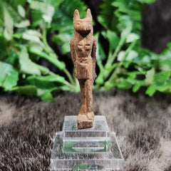 Ancient Egyptian Anubis Figurine (Wood)