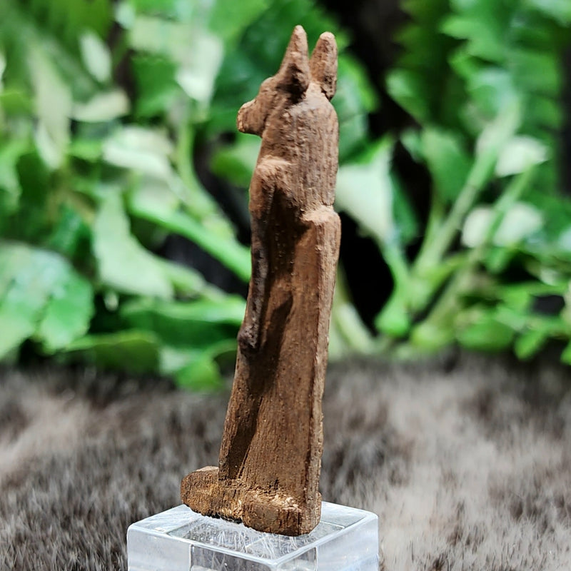 Ancient Egyptian Anubis Figurine (Wood)