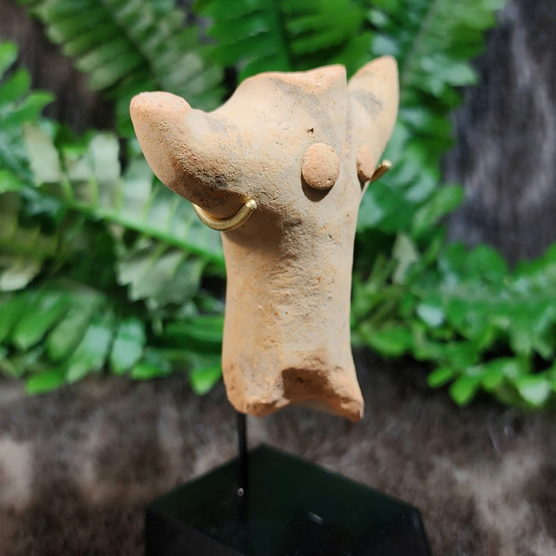 Ancient Cypro-Phoenician Pillar Figurine, D