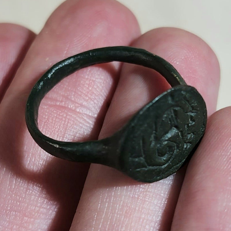 Ancient Roman Merman Ring