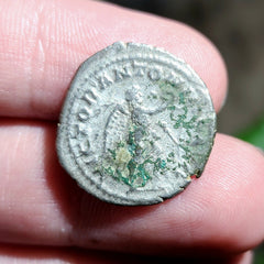 Emperor Elagabalus Silver Denarius A