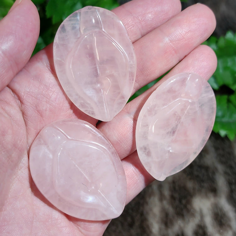 Feminine Worry Stones (Rose Quartz)