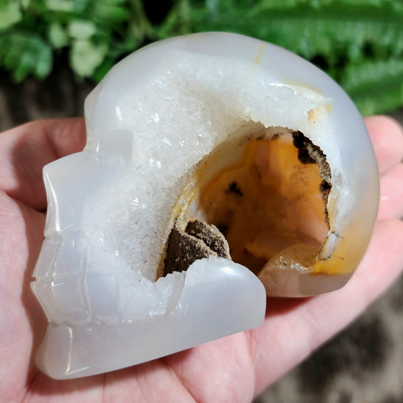 Geode Human Skull, E (2.4")