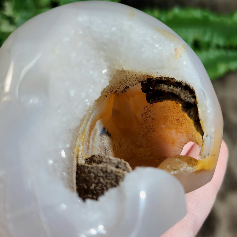 Geode Human Skull, E (2.4")