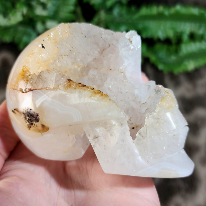 Geode Human Skull, H (2.5")