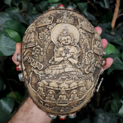 Tibetan Kapala Skullcap