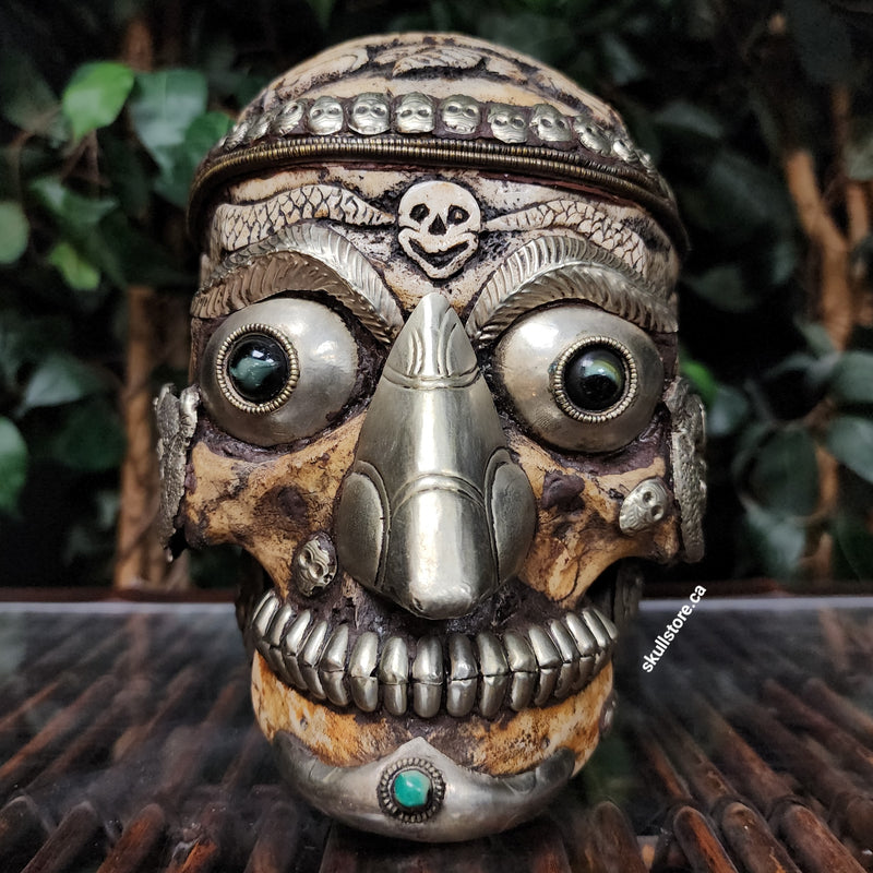 Tibetan Kapala Skull