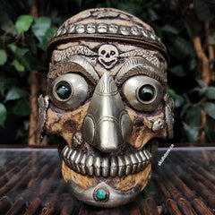 Tibetan Kapala Skull