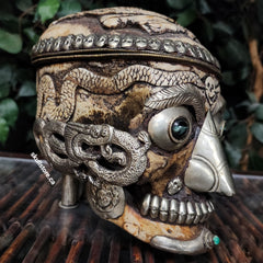 Tibetan Kapala Skull