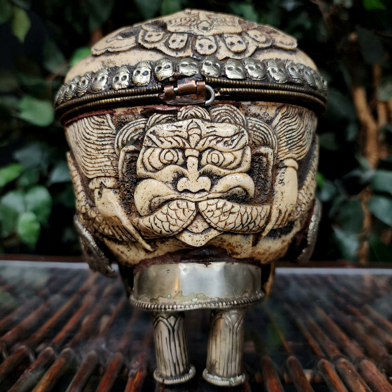 Tibetan Kapala Skull
