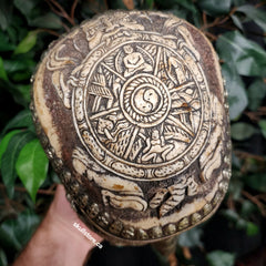 Tibetan Kapala Skull