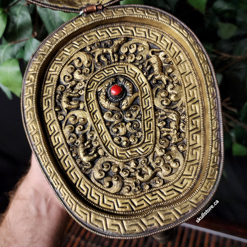 Tibetan Kapala Skull