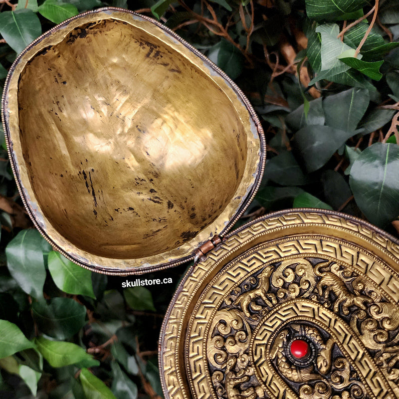 Tibetan Kapala Skull