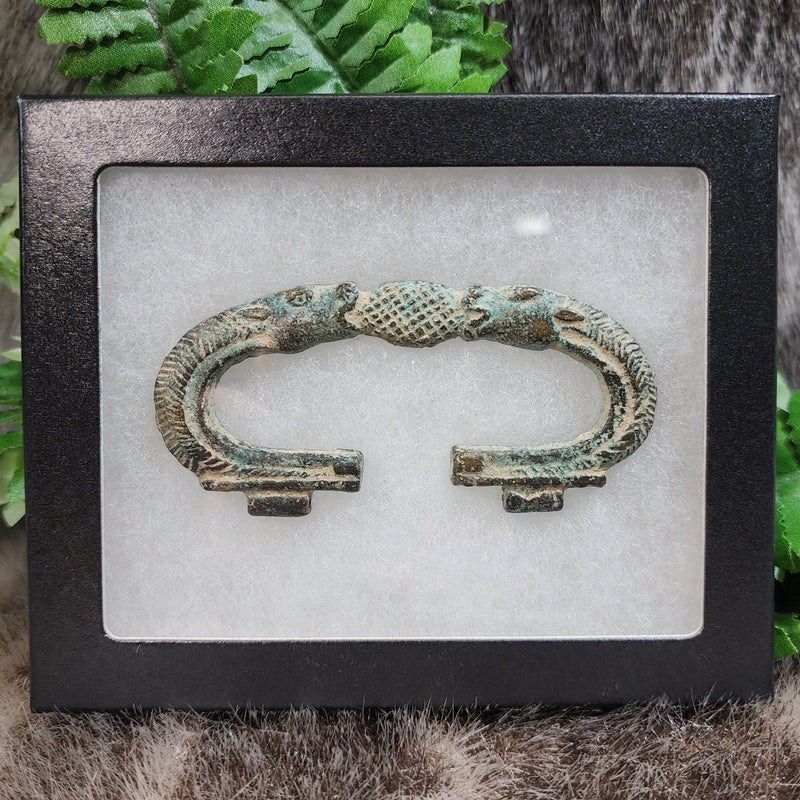 Ancient Viking Biting-Beasts Handle