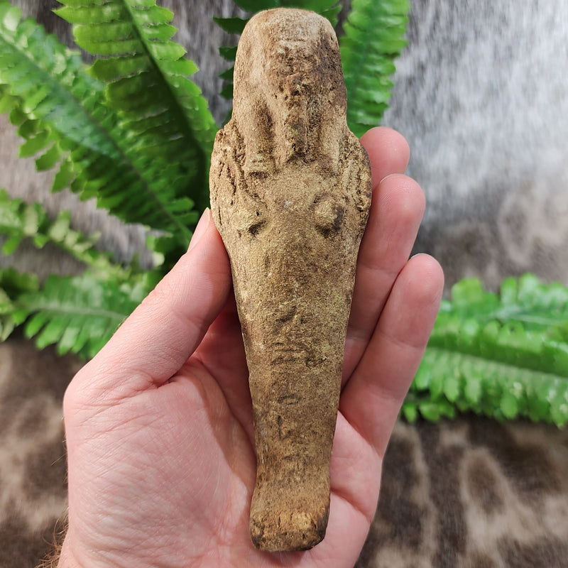 Ancient Egyptian Faience Ushabti A (XXL)