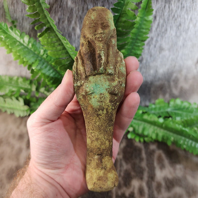 Ancient Egyptian Faience Ushabti B (XXL)