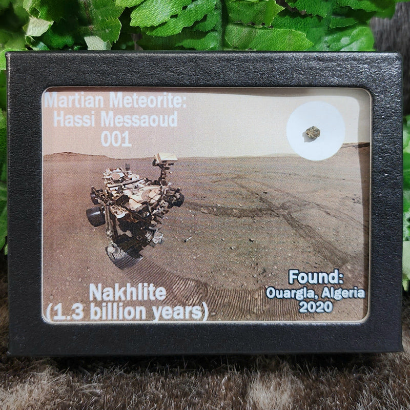 Martian Meteorite - Hassi Messaoud 001 (Framed)