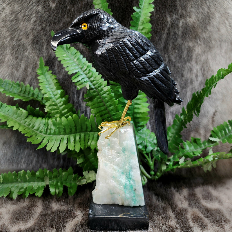 Onyx Carved Crows, XXL A