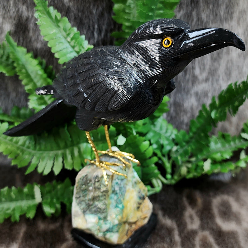 Onyx Carved Crows, XXL B