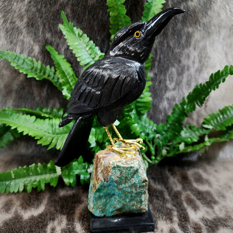 Onyx Carved Crows, XXL D