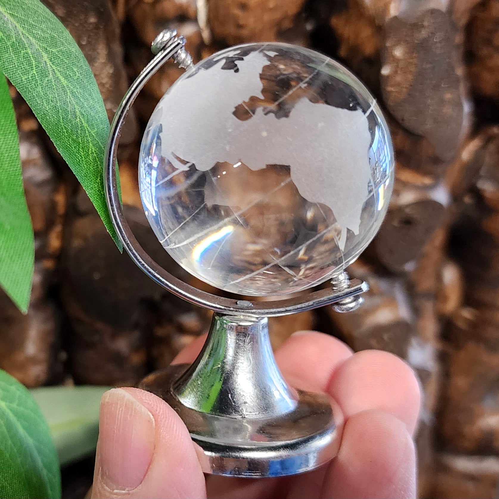 Earth Glass Globes, Mini | SkullStore Inc.
