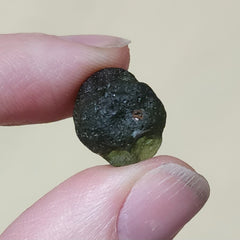 Moldavite F (Asteroid Impact Glass), 2.6g