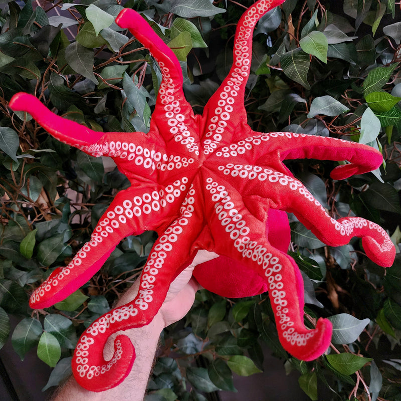 Red Octopus Plushies