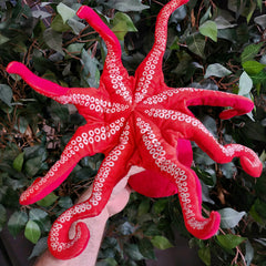 Red Octopus Plushies