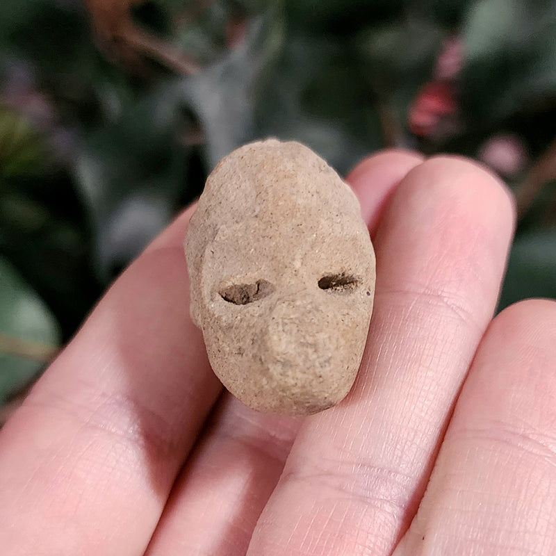 Teotihuacan Clay Head, J