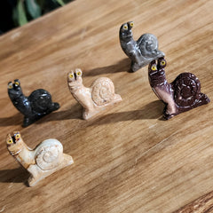 Snail, Agate Carvings