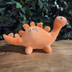 Orange Stegosaurus Dinosaur Plushies