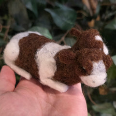 Two Headed Cow (Needle Felting)