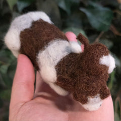 Two Headed Cow (Needle Felting)