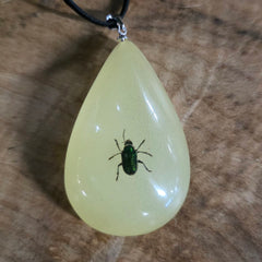 Insect Necklaces B, Glow In The Dark