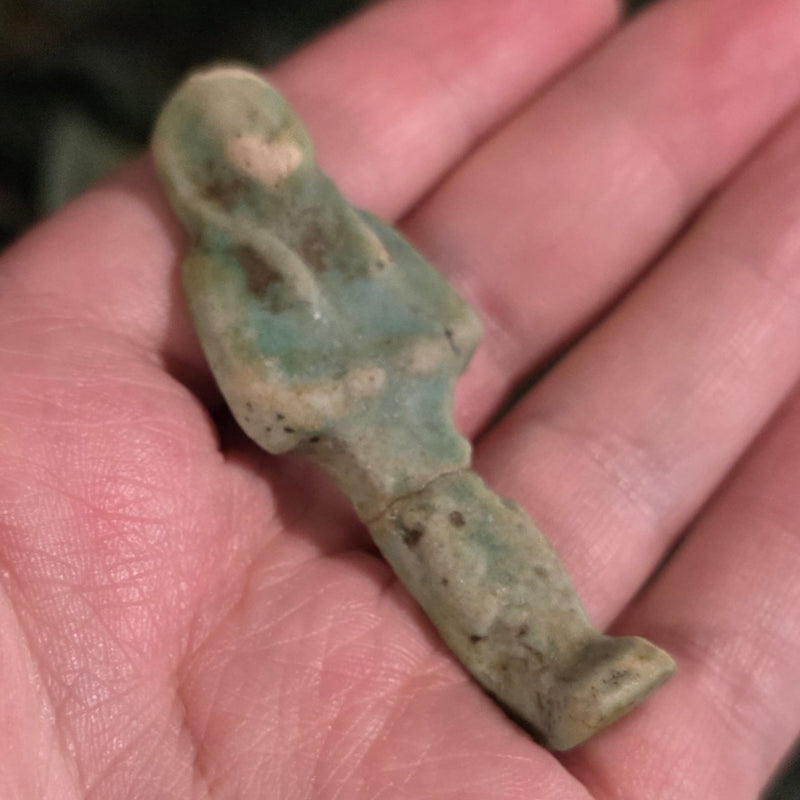 Ancient Egyptian Faience Ushabti G