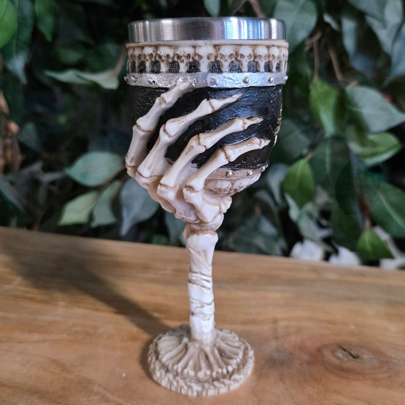 Skeleton Hand Goblet