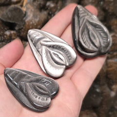 Feminine Worry Stones (Obsidian)