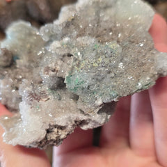 Blue Aragonite Cluster E (3.5