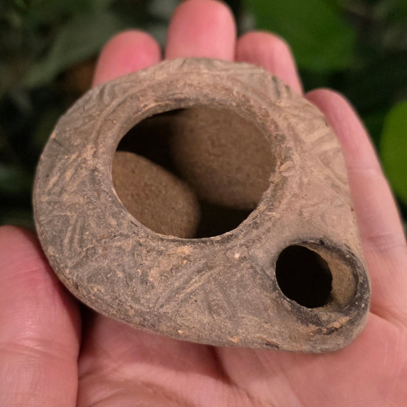 Ancient Byzantine Oil Lamp (Ex-Museum)