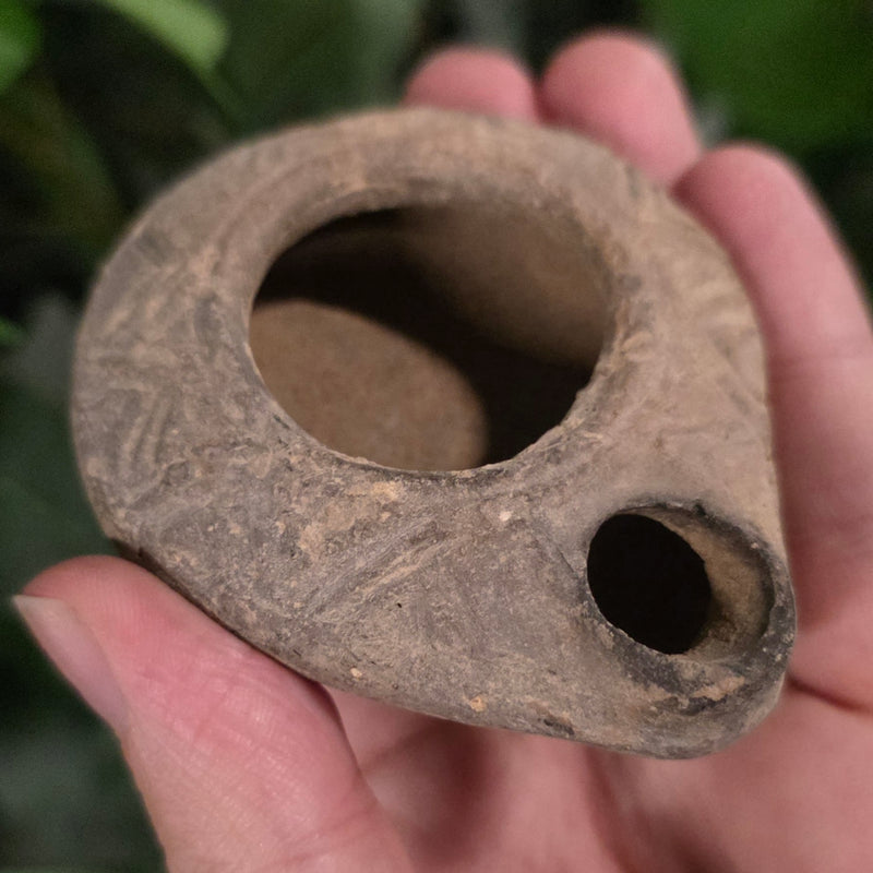 Ancient Byzantine Oil Lamp (Ex-Museum)