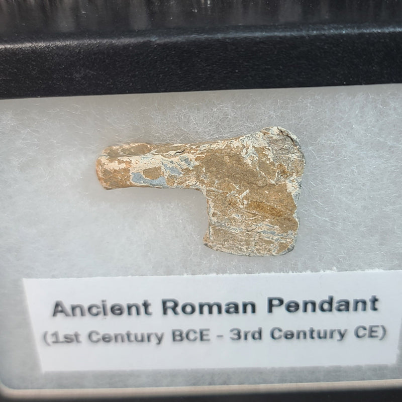 Ancient Roman Pendant, E (Axehead)