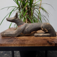 Ancient Egyptian Anubis Jackal Statuette (SALE)