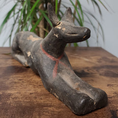 Ancient Egyptian Anubis Jackal Statuette (SALE)
