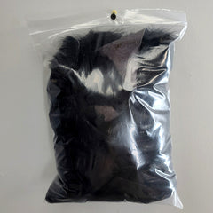 Beaver Fur Scrap Bags, Black (CRAFT)