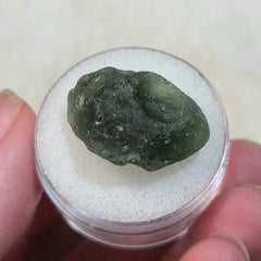 Moldavite I (Asteroid Impact Glass), 4.9g