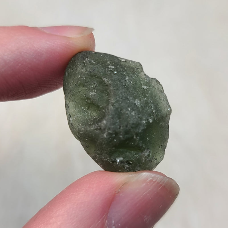 Moldavite I (Asteroid Impact Glass), 4.9g