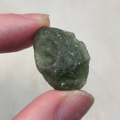 Moldavite I (Asteroid Impact Glass), 4.9g