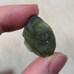 Moldavite I (Asteroid Impact Glass), 4.9g