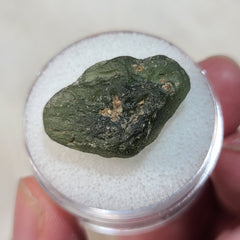Moldavite J (Asteroid Impact Glass), 4.2g